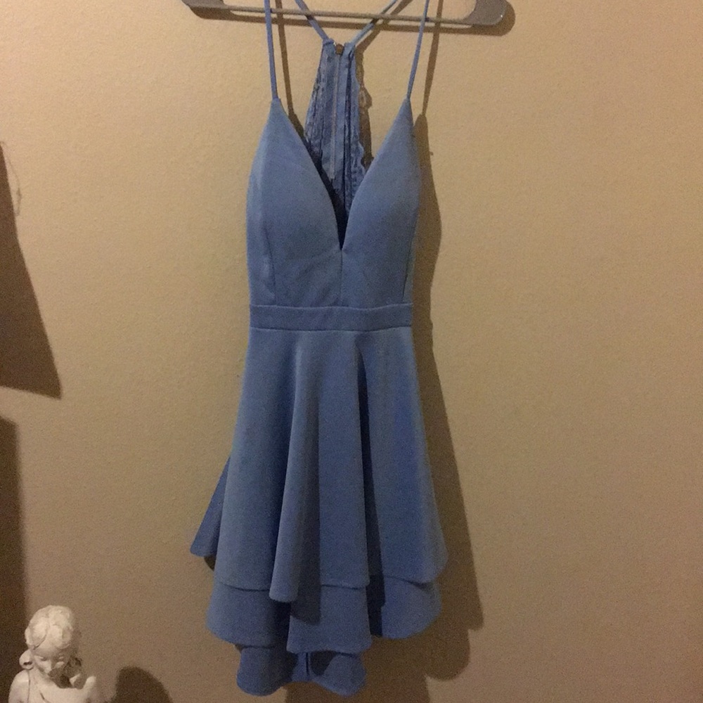Cute fancy blue dress